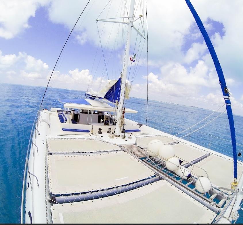 70 ft catamaran sailboat