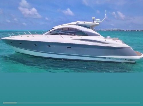 55 ft Sunseeker power yacht  cancun