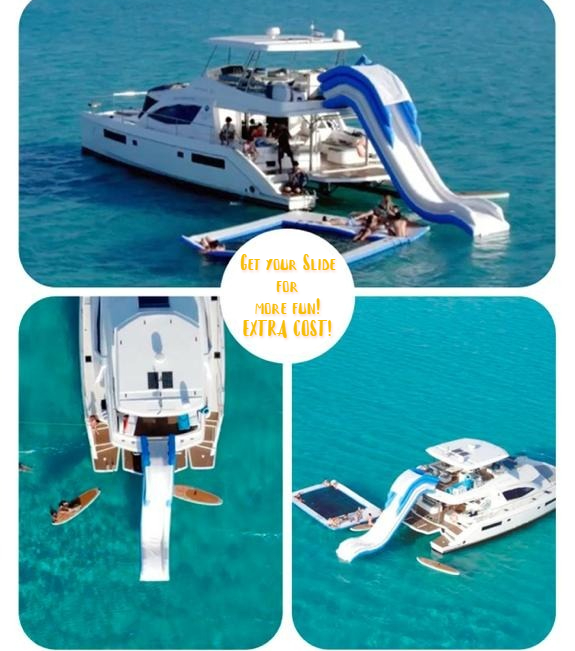 slide boat with slide cancun