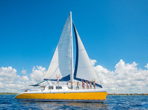 65 ft large catamaran