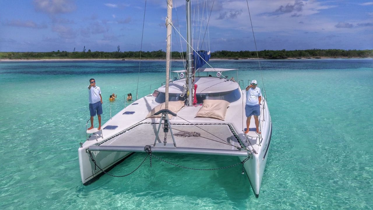 small catamaran boat - luxury yacht rentals
